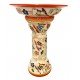 Mexican Talavera Birdbath Butterflies